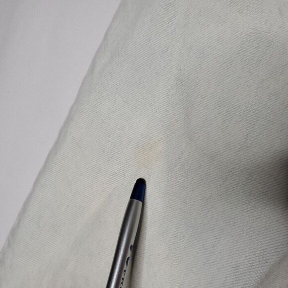 Vintage 80s Womens Levi Jeans 6 SEE High Waisted White Washed Blue Tapered Legs - Picture 2 of 8